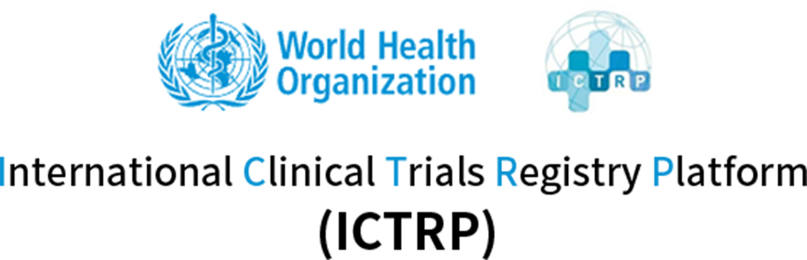 International Clinical Trials Registry Platform (ICTRP) 모바일용 로고